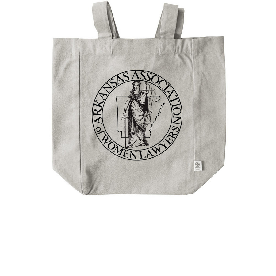 AAWL Logo Tote Bag, a Natural Recycled Cotton Tote Bag