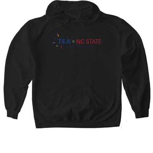 TEA @ NC State Official Club Hoodie, a Black Gildan Softstyle Pullover Hoodie