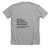 All means All Community Shirt, a Athletic Heather Premium Unisex Tee (back-view)