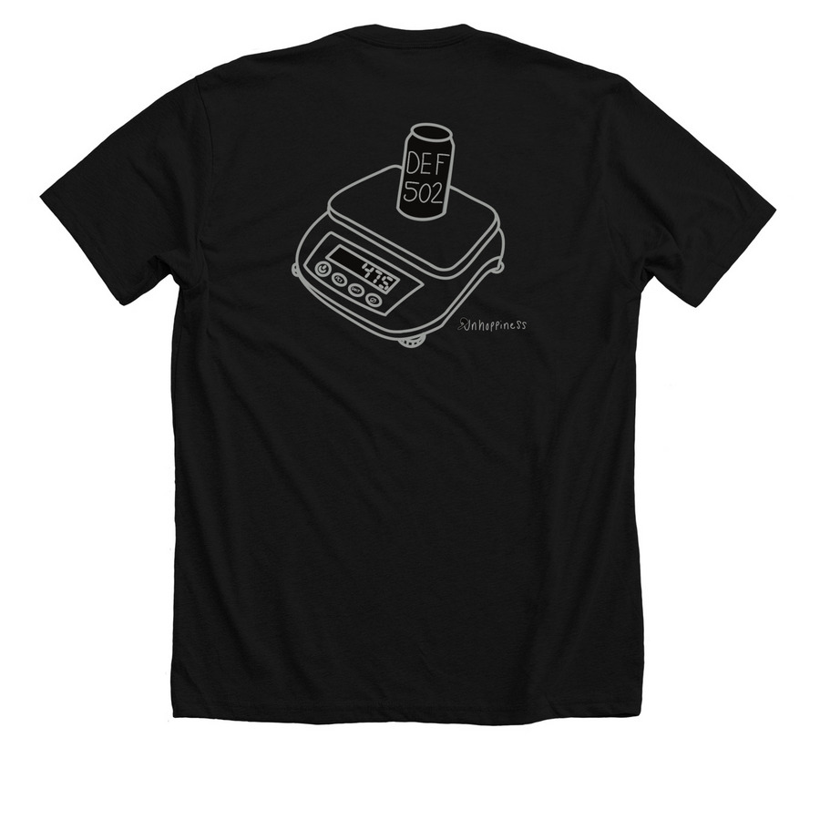 Low Fill Rob, a Solid Black Blend Premium Unisex Tee (back-view)