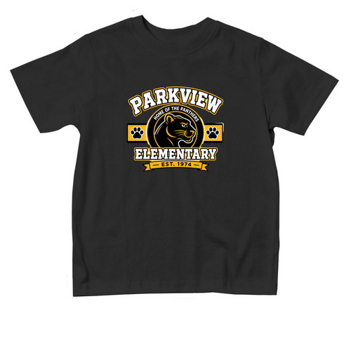 Toddler: Classic Parkview Print, a Black Toddler Tee
