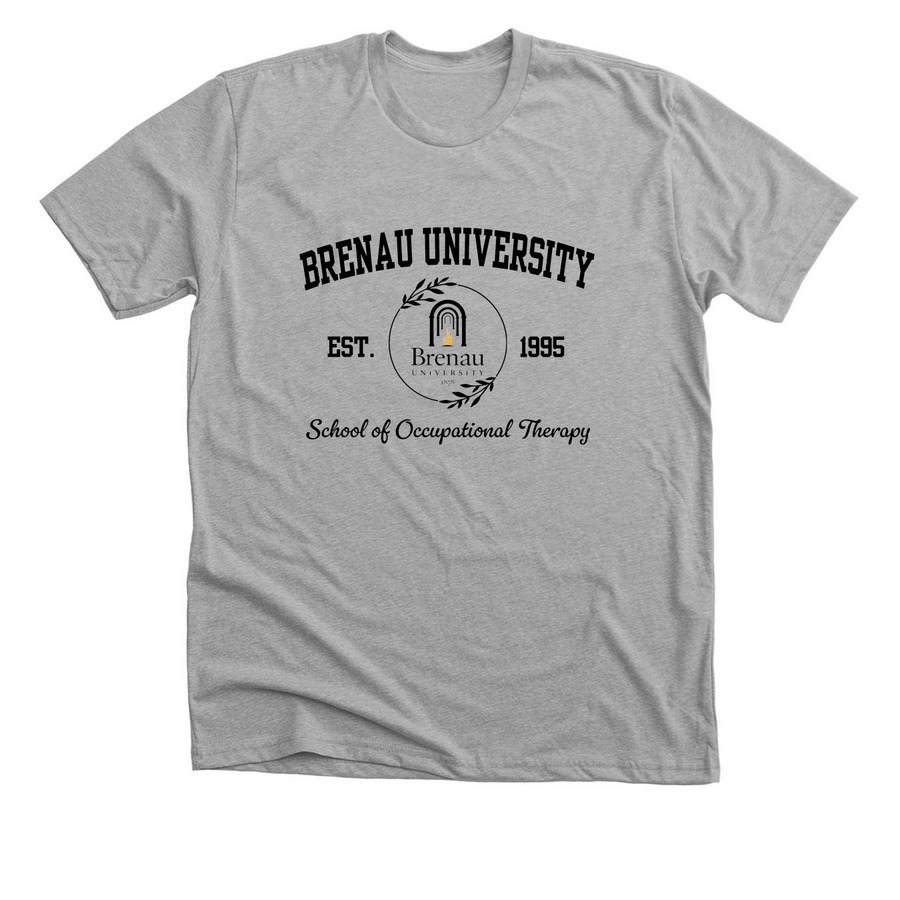 Brenau OT- Light Fabric, a Athletic Heather Premium Unisex Tee