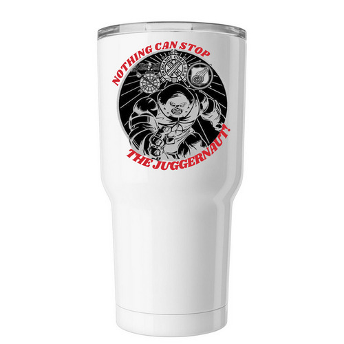 INSULATED TUMBLER, a White Insulated Tumbler