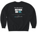 They didn't give up. Neither did we., a Black Softstyle Crewneck Sweatshirt