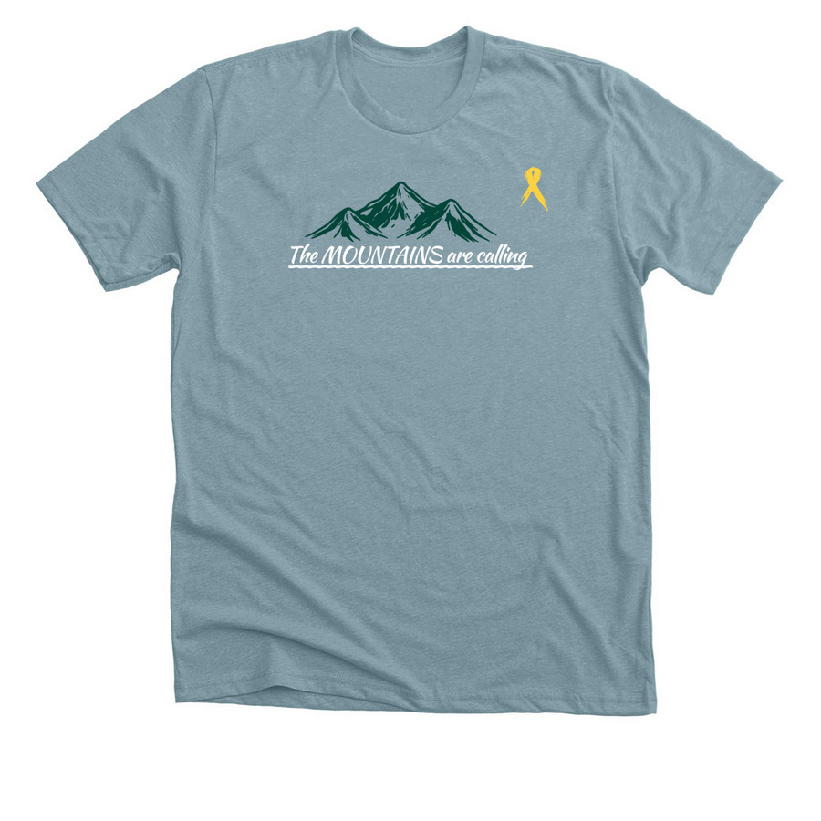 Tori Rollins Memorial Shirts, a Heather Blue Lagoon Premium Unisex Tee