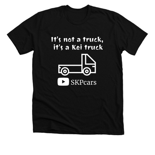 SKPcars Kei truck, a Solid Black Blend Premium Unisex Tee