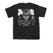 Operation Sentinel Resolve - Tuscaloosa, AL, a Black Youth Unisex Tee (back-view)
