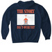Acts: The Story Isn't Over Yet, a Navy Gildan Softstyle Pullover Hoodie (back-view)