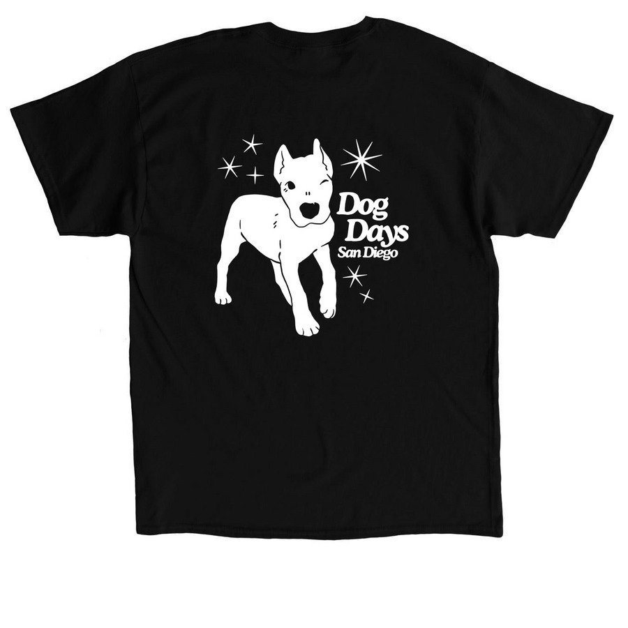 Wear Breadstick Merch, a Black Classic Unisex Tee (back-view)