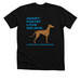 Galgo Shirts, a Solid Black Blend Premium Unisex Tee