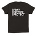 Fatherhood, a Black Premium Cotton Tee