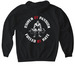 Look good Feel good, a Black Gildan Softstyle Pullover Hoodie (back-view)