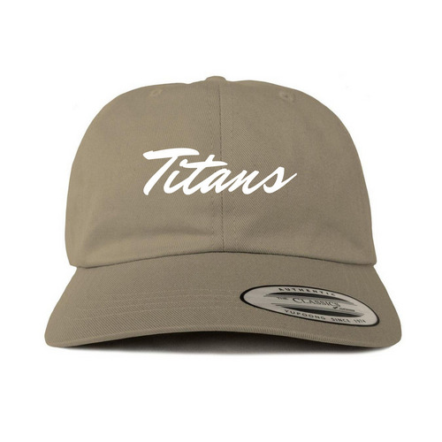 Titans hats, a Khaki Printed Classic Baseball Cap