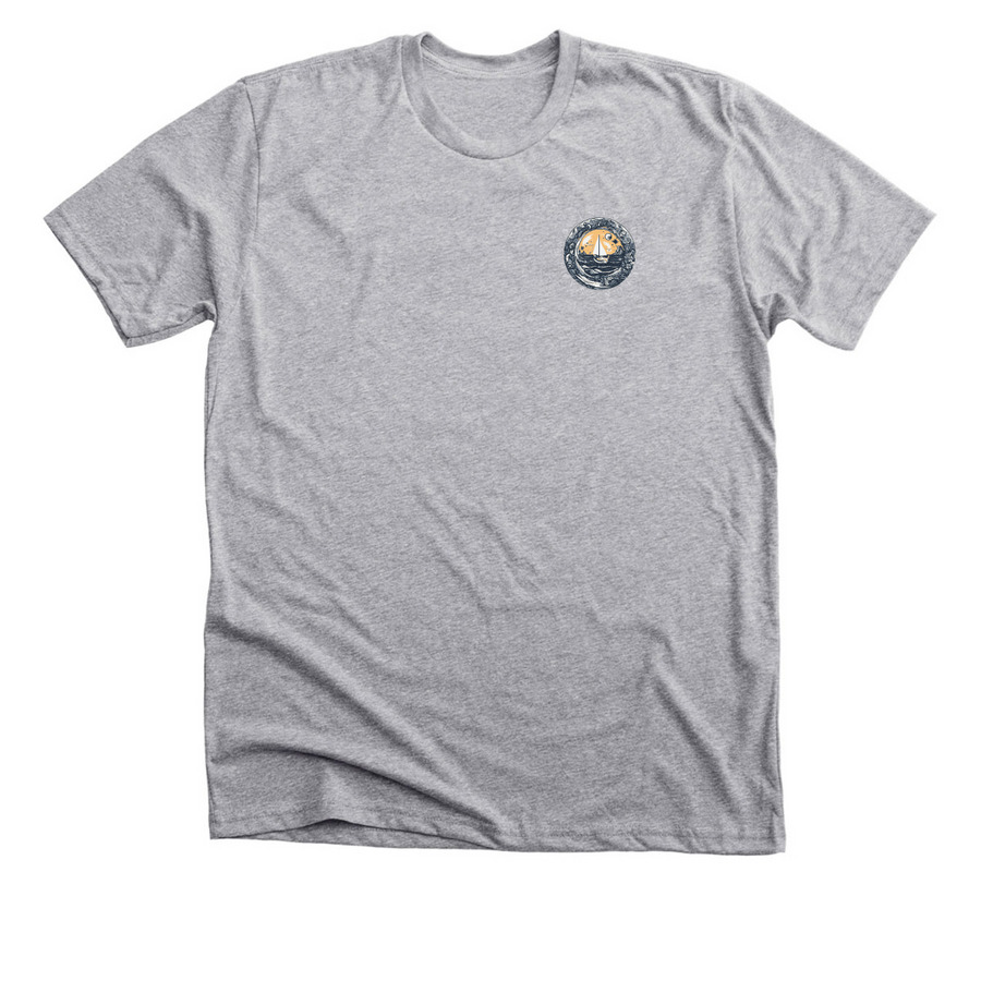 Adventure Collection Dark, a Athletic Heather Premium Unisex Tee