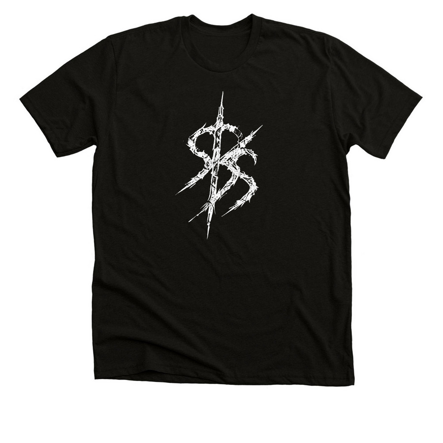 SBS Logo, a Solid Black Blend Premium Unisex Tee