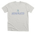 Admirato Light, a Heather Cement Premium Unisex Tee