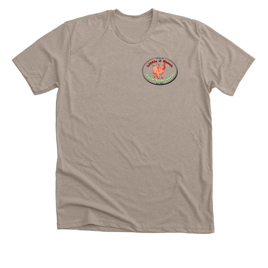 Hay Fundraiser, a Heather Stone Premium Unisex Tee