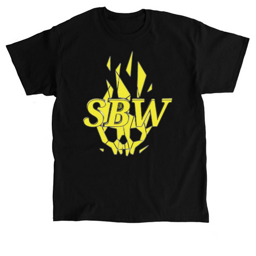 SBW Skull Broken Logo, a Black Classic Unisex Tee