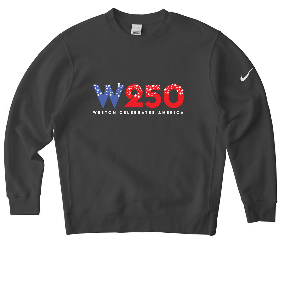 Crew Neck Sweatshirt, a Anthracite Nike Club Fleece Crewneck Sweatshirt