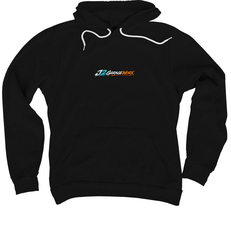 J2GarageWorx Street Series, a Black Premium Pullover Hoodie
