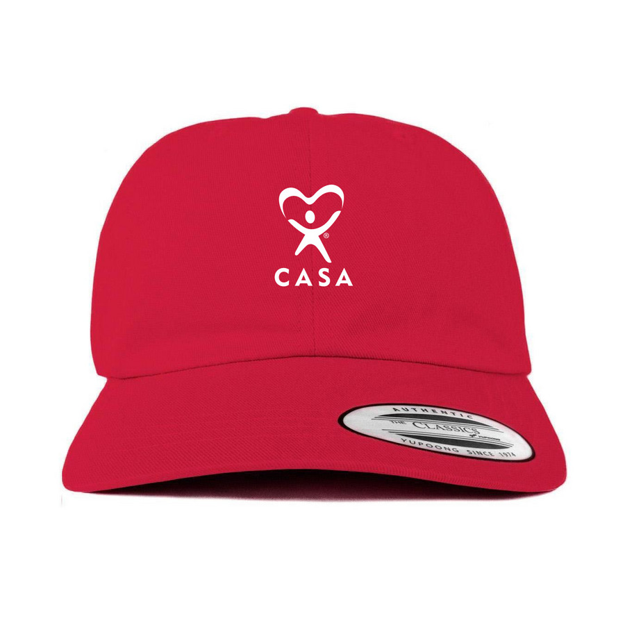 CASA hat, a Cranberry Printed Classic Baseball Cap