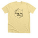 Cozy Bee Logo, a Heather French Vanilla Premium Unisex Tee