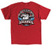 Sharks 2026 season shirt, a Red Classic Unisex Tee (back-view)