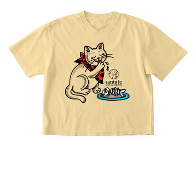 Lunch Time Boxy Tee, a Butter Comfort Colors Boxy Tee