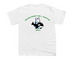ORCA Design Winner 2, a White Youth Unisex Tee (back-view)