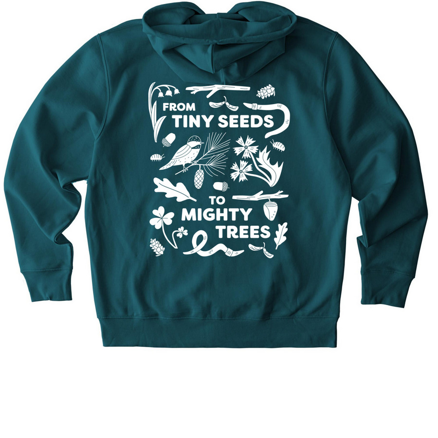 adult - zip up hoodies, a Stargazer Stanley/Stella Unisex Cultivator 2.0 Zip Up Pullover Hoodie (back-view)