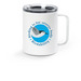 Birdability To-Go Mugs, a White Stainless Steel Travel Mug