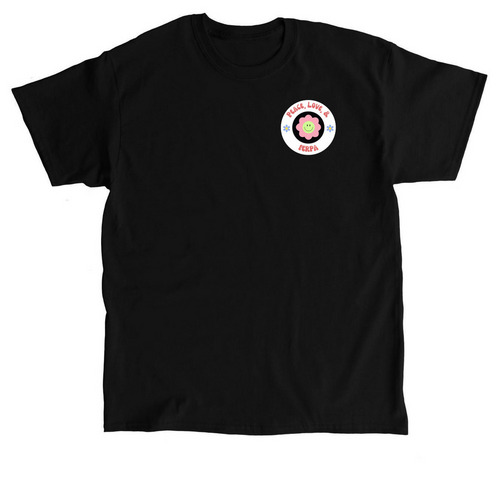 Peace, Love, & FERPA, a Black Classic Unisex Tee