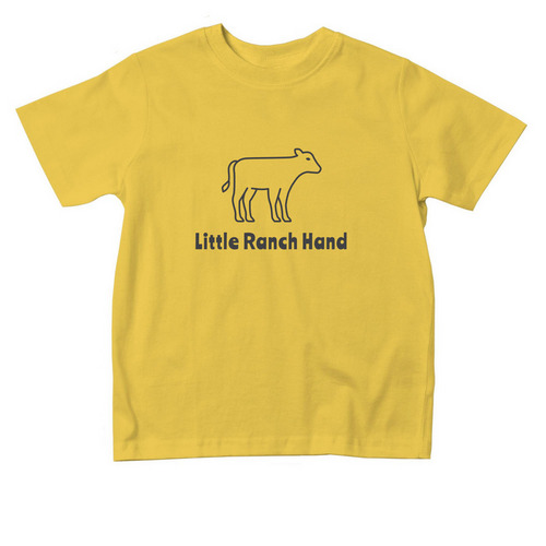 Farm Safety - Toddler Ranch Hand, a Yellow Toddler Tee