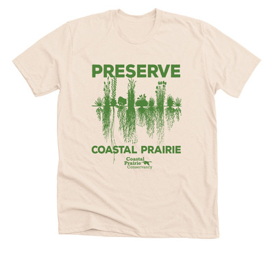 Preserve Coastal Prairie T-Shirt, a Heather Soft Cream Premium Unisex Tee