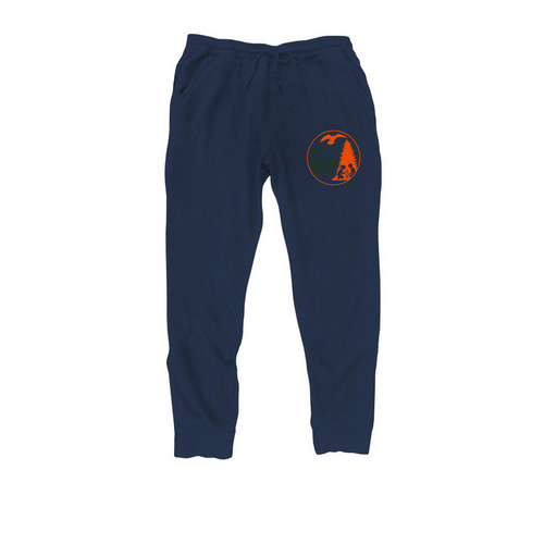 FMS Sweatpants & Joggers, a Classic Navy Midweight Fleece Joggers