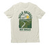 Build Bridges Not Walls, a White Sand Allmade Organic Cotton Unisex Tee