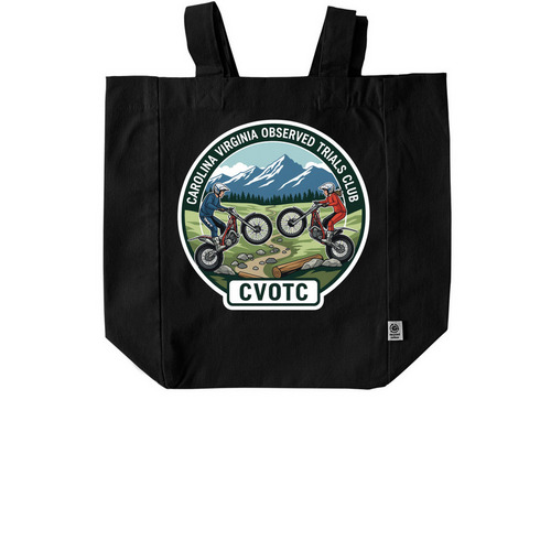 CVOTC Tote Bag, a Black Recycled Cotton Tote Bag