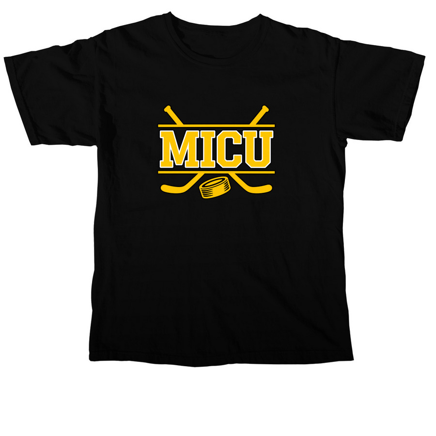 MICUxBruins, a Black Comfort Colors Unisex Tee