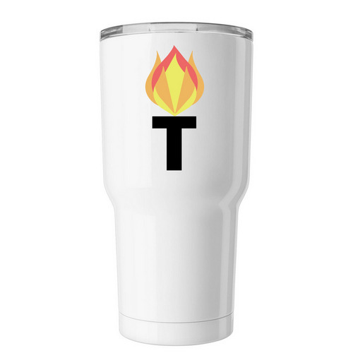 TORCH Tumbler, a White Insulated Tumbler