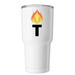 TORCH Tumbler, a White Insulated Tumbler