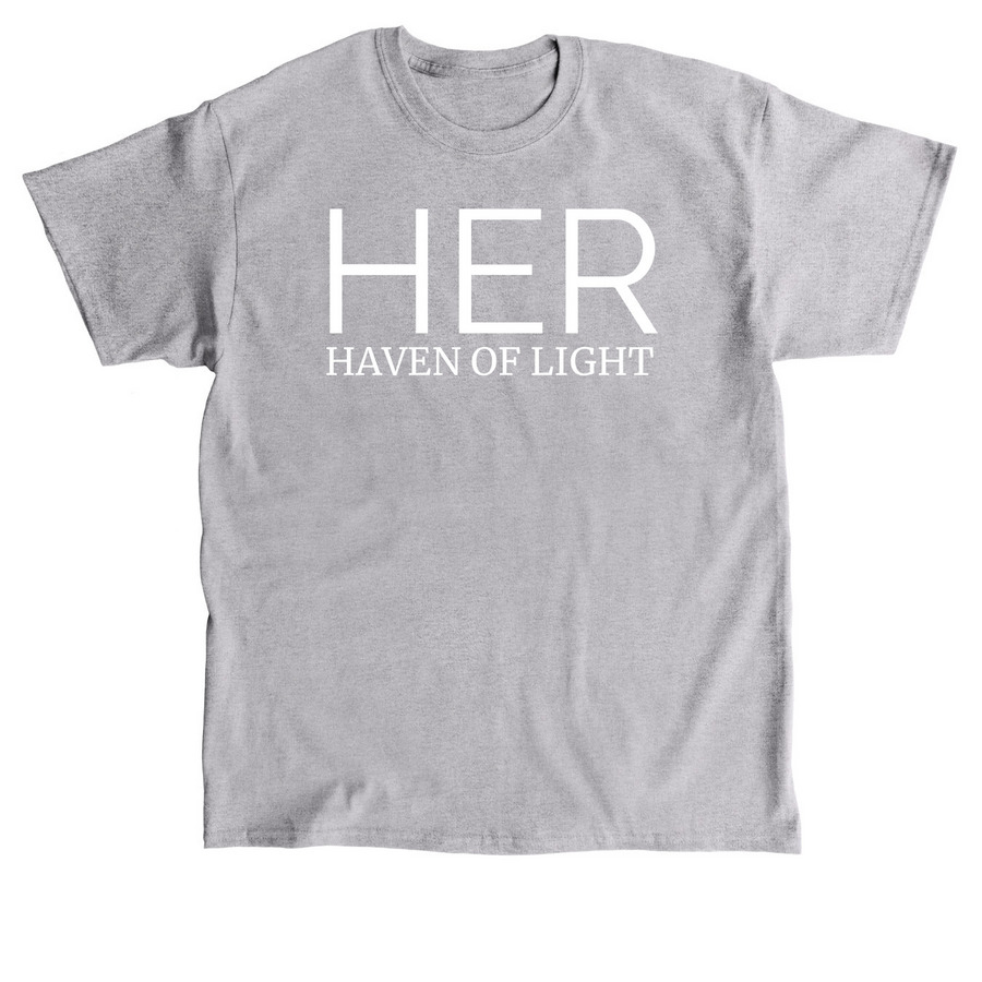 Her Haven of Light, a Sport Grey Classic Unisex Tee