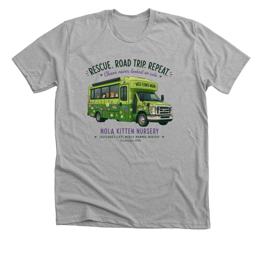 Founding Rout&nbsp;, a Athletic Heather Premium Unisex Tee