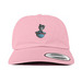 Dinky Bean in a Hat on a Hat, a Pink Printed Classic Baseball Cap