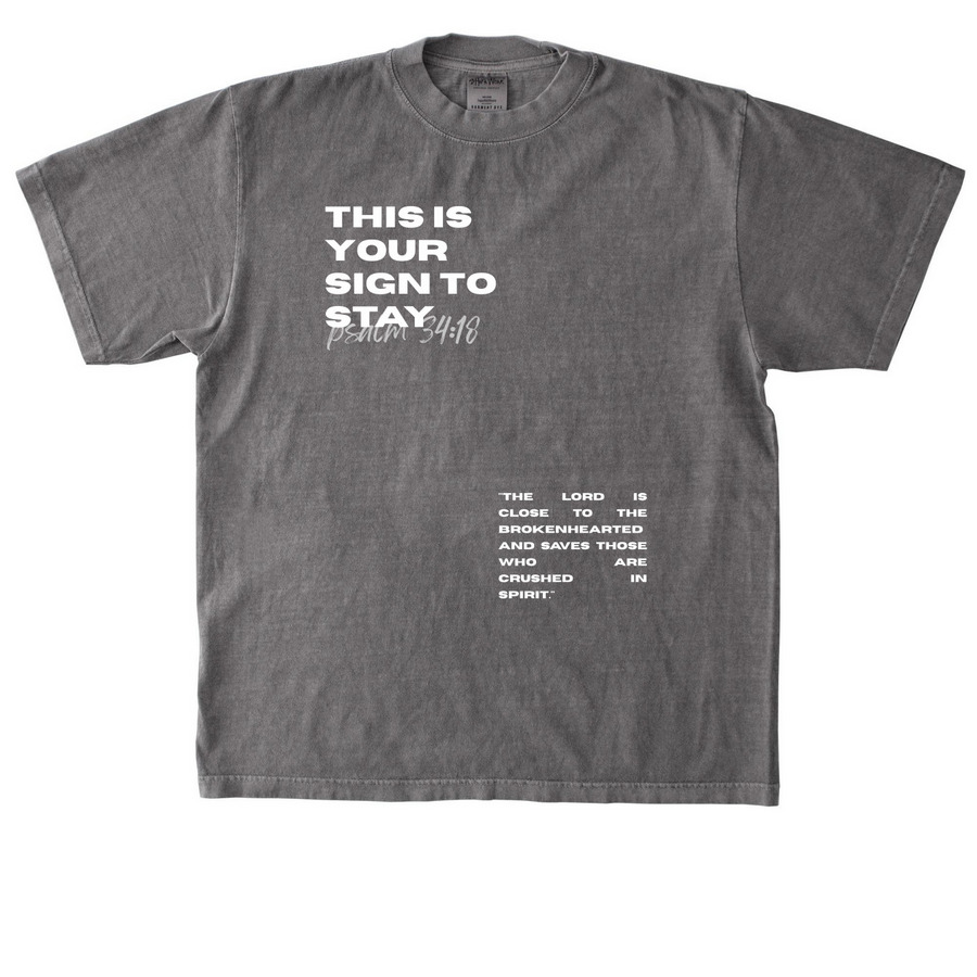 Promised Land Apparel, a Cement Heavyweight Garment Dye Tee