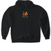 Shiba Inu Autumn, a Black Gildan Softstyle Pullover Hoodie