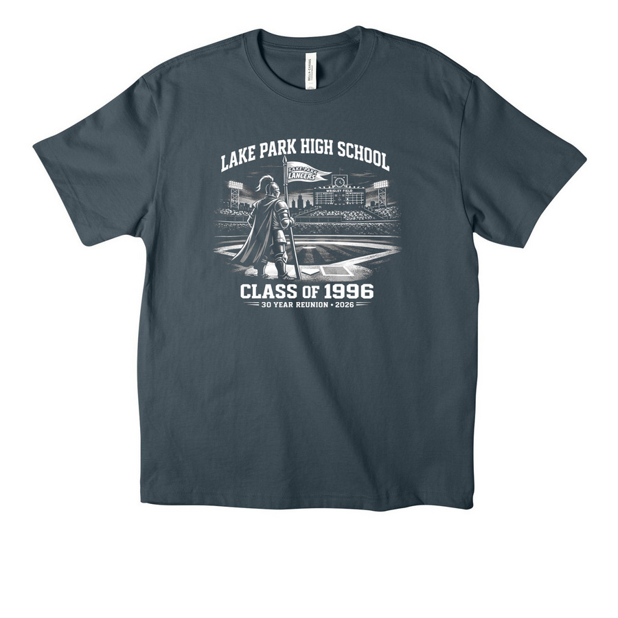 LPHS 30TH REUNION: CLASS OF 1996, a Vintage Navy Unisex Heavyweight Tee