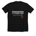 Candy is a bonus T-Shirt, a Solid Black Blend Premium Unisex Tee (back-view)