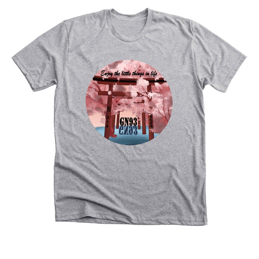 GN93, a Athletic Heather Premium Unisex Tee