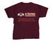 n-Lorem Foundation Logo & Script, a Maroon Youth Unisex Tee