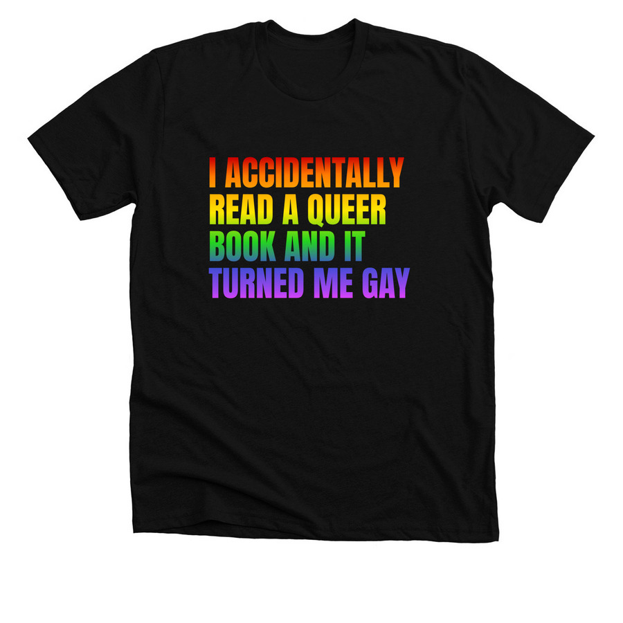Goblin Market Pride, a Solid Black Blend Premium Unisex Tee